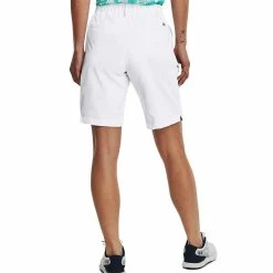 Under Armour Women's Links Woven Short -golf ball Shop under armour womens links woven short white 05 15489.1676579053
